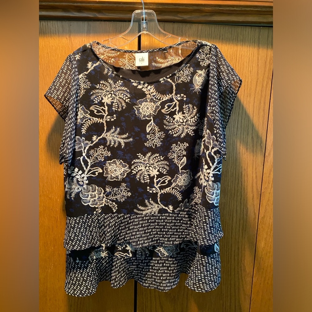 CAbi Hybrid Blouse